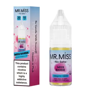 Miss Barbie Nic Salt E-Liquid by Mr Miss 10ml